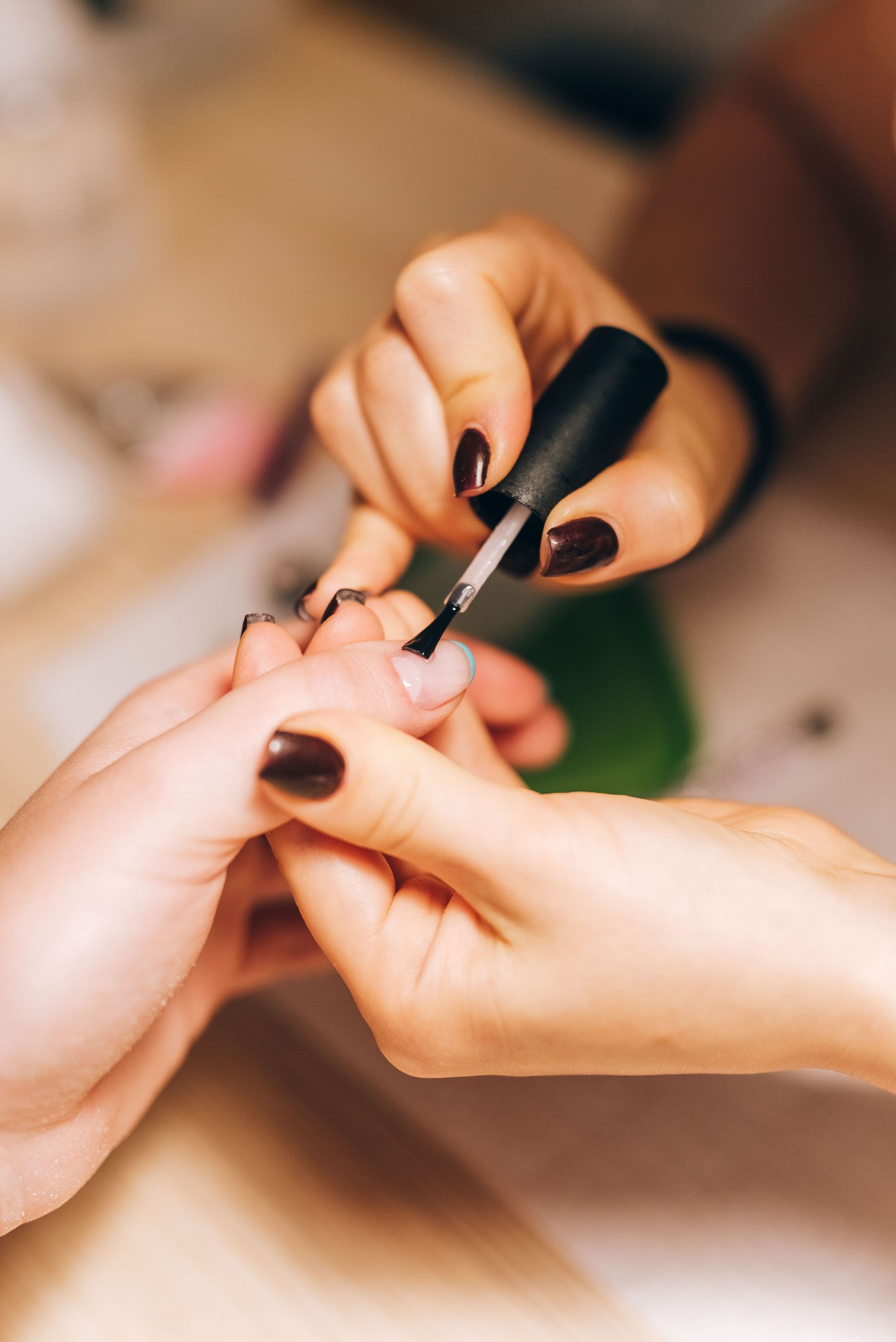 Application de vernis semi-permanent